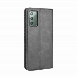 Flipové Pouzdro Na Samsung Galaxy S20 FE Kůže Ve Stylu Cirénius