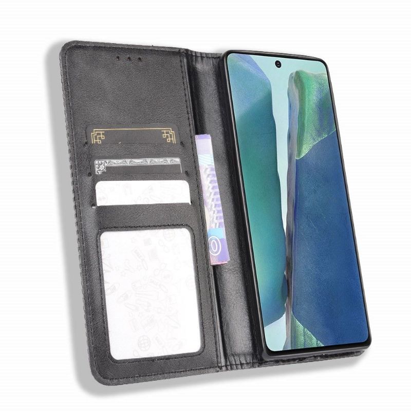 Flipové Pouzdro Na Samsung Galaxy S20 FE Kůže Ve Stylu Cirénius