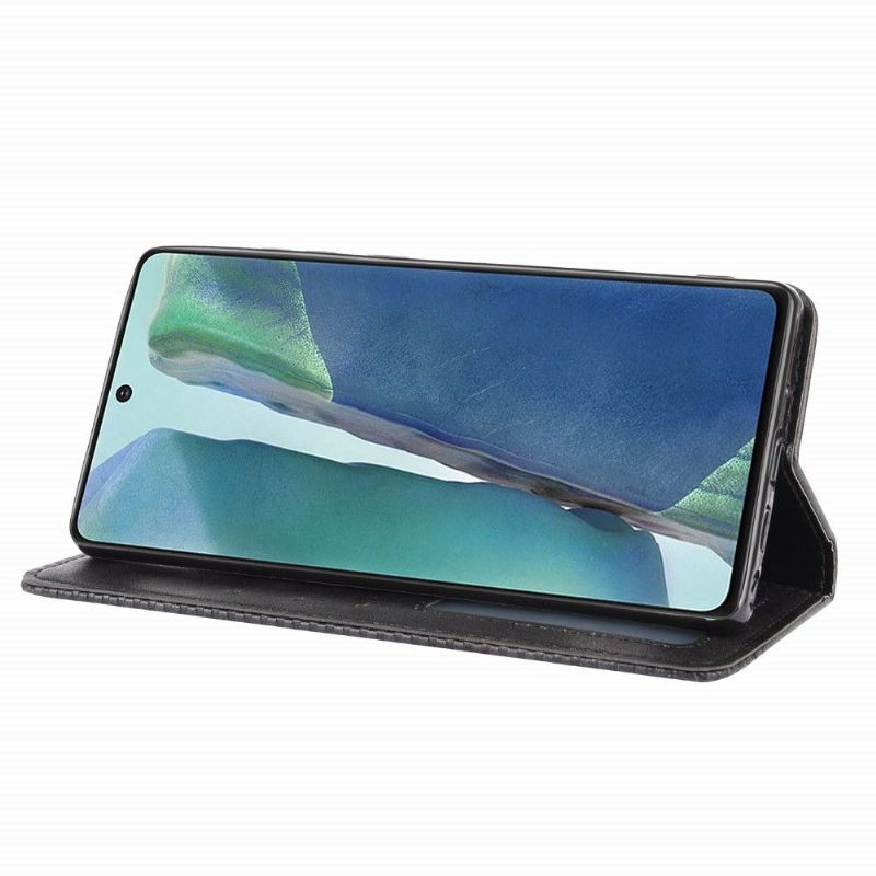 Flipové Pouzdro Na Samsung Galaxy S20 FE Kůže Ve Stylu Cirénius