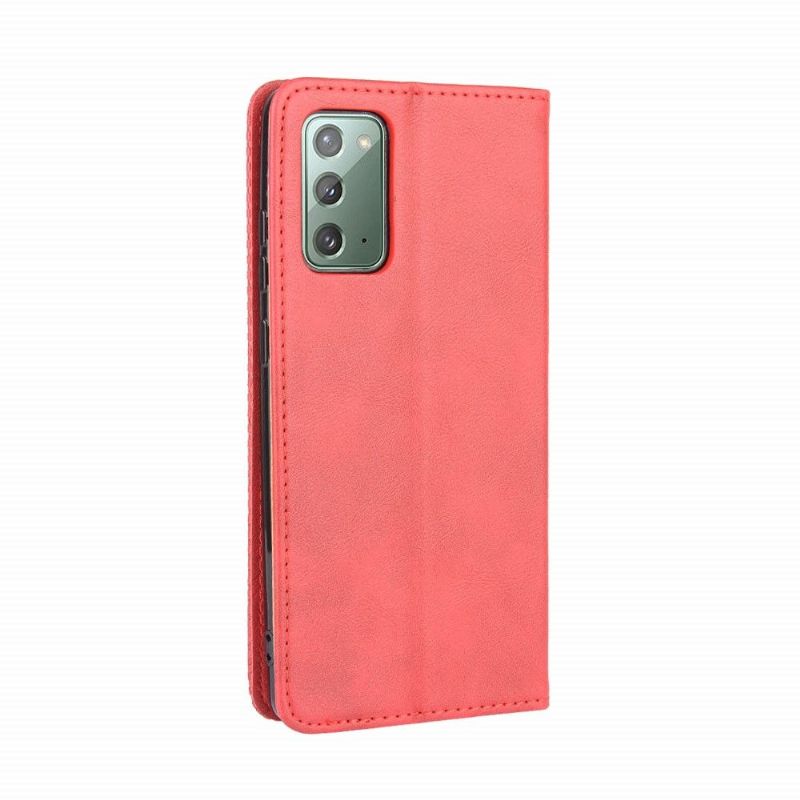Flipové Pouzdro Na Samsung Galaxy S20 FE Kůže Ve Stylu Cirénius