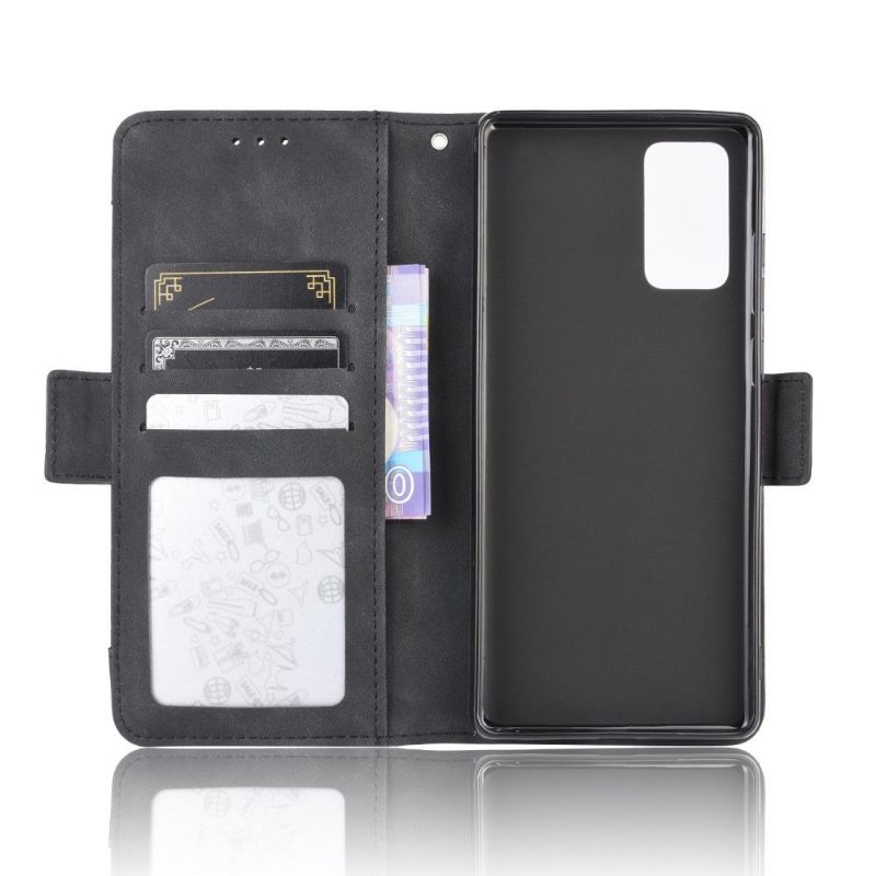 Flipové Pouzdro Na Samsung Galaxy S20 FE Premium S Držitelem Karty