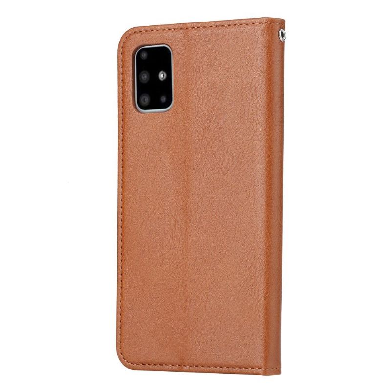 Flipové Pouzdro Na Samsung Galaxy S20 FE Stojan Na Karty Z Umělé Kůže