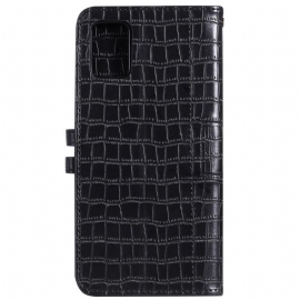 Kožené Pouzdro Na Samsung Galaxy S20 FE Styl Kůže S Efektem Croc