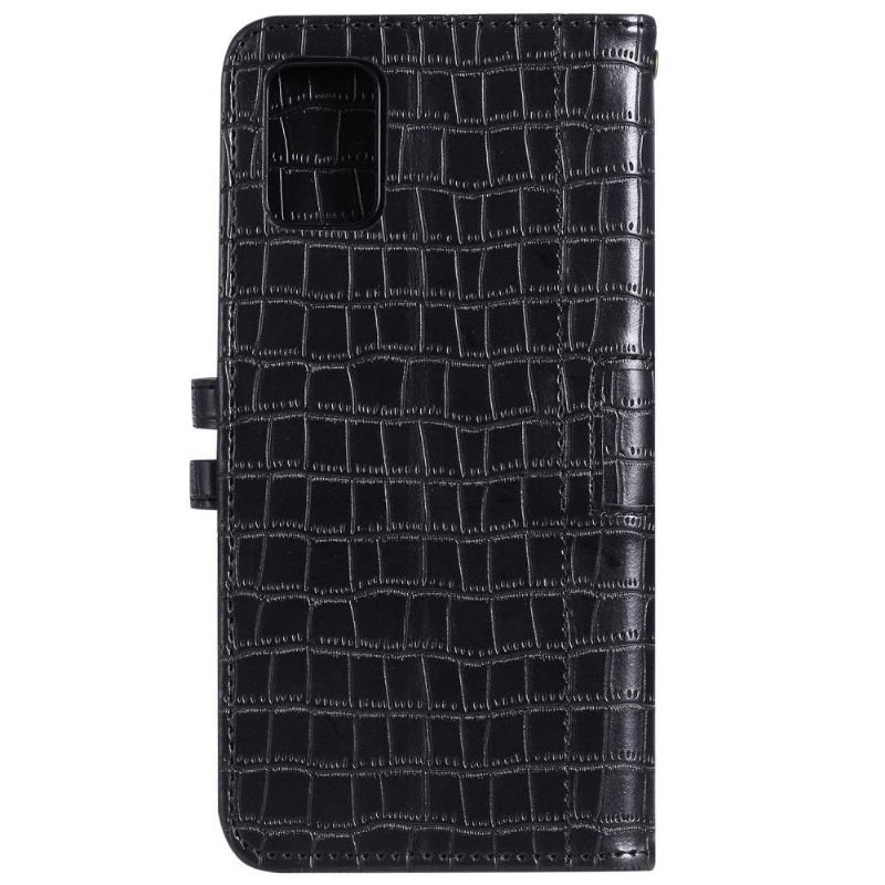 Kožené Pouzdro Na Samsung Galaxy S20 FE Styl Kůže S Efektem Croc