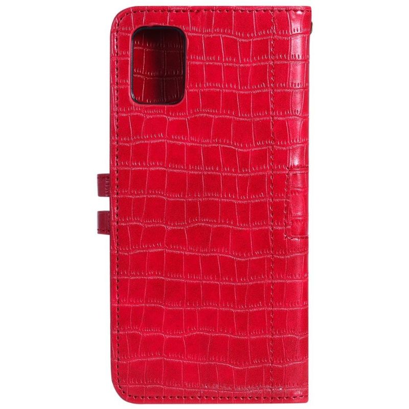 Kožené Pouzdro Na Samsung Galaxy S20 FE Styl Kůže S Efektem Croc