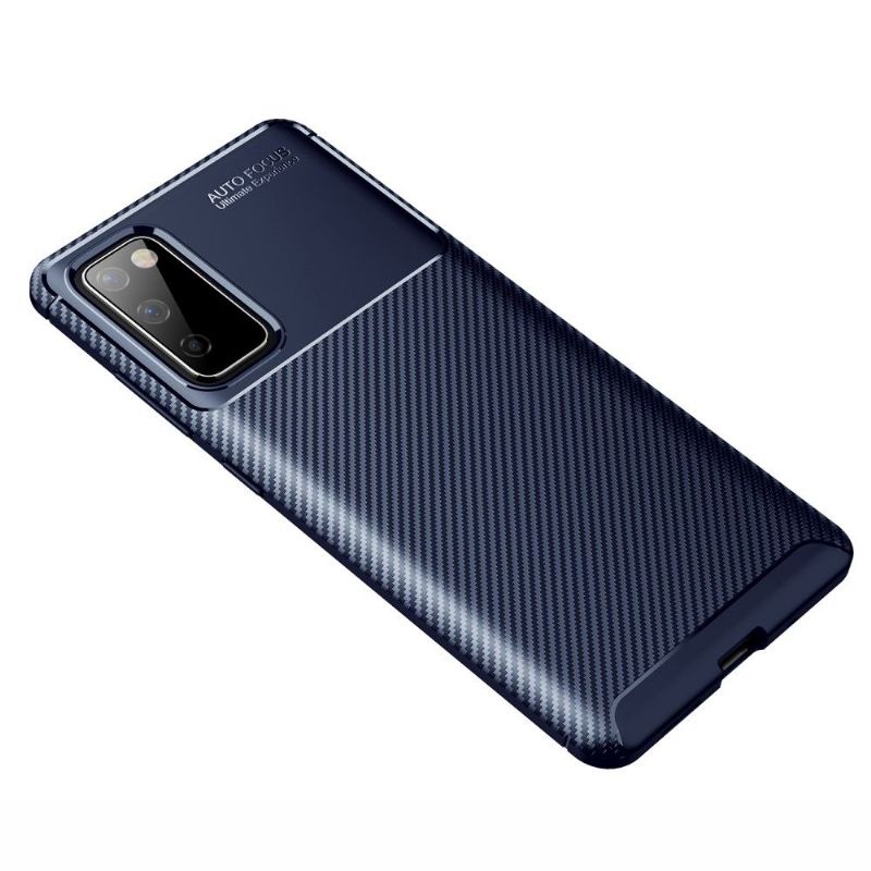 Kryt Na Samsung Galaxy S20 FE Efekt Uhlíkových Vláken
