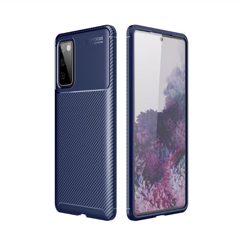 Kryt Na Samsung Galaxy S20 FE Efekt Uhlíkových Vláken