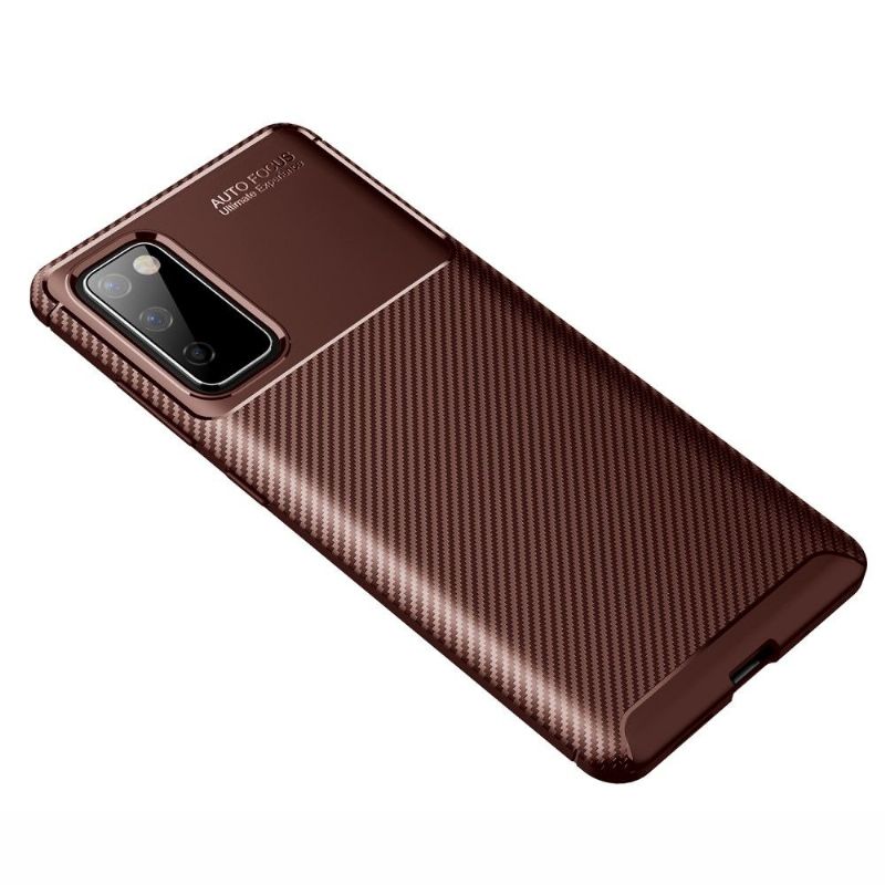 Kryt Na Samsung Galaxy S20 FE Efekt Uhlíkových Vláken