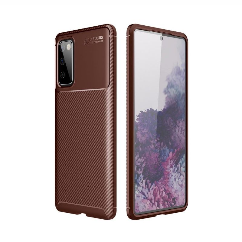 Kryt Na Samsung Galaxy S20 FE Efekt Uhlíkových Vláken