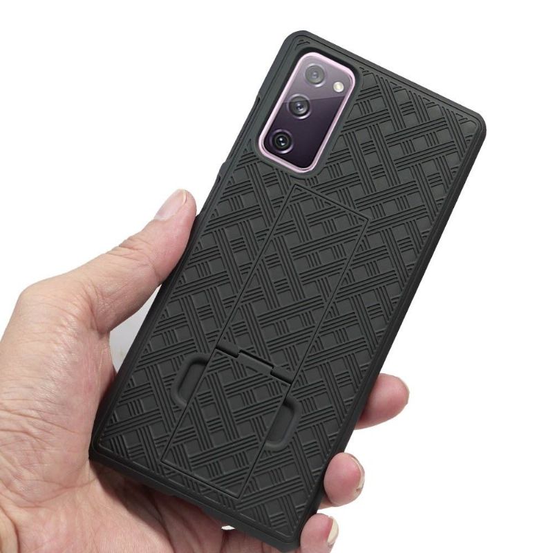 Kryt Na Samsung Galaxy S20 FE Integrální Se Sponou Na Opasek