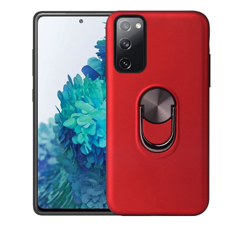 Kryt Na Samsung Galaxy S20 FE Matný Efekt S Podporou Na Zadní Straně