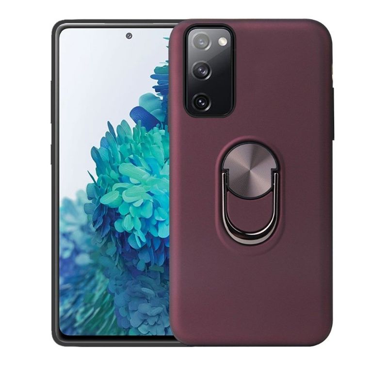 Kryt Na Samsung Galaxy S20 FE Matný Efekt S Podporou Na Zadní Straně