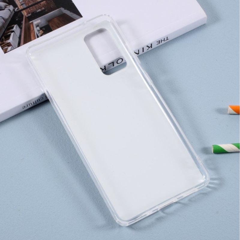Kryt Na Samsung Galaxy S20 FE Mramor S Kovovým Efektem