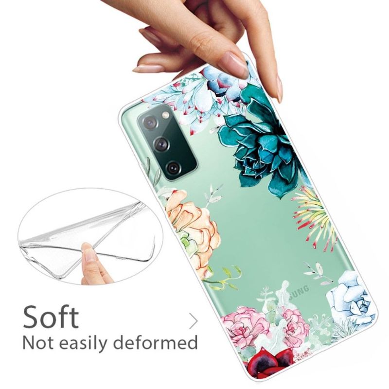 Kryt Na Samsung Galaxy S20 FE Různé Květiny