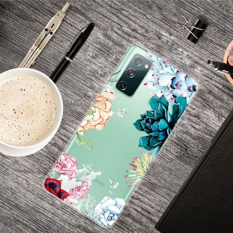 Kryt Na Samsung Galaxy S20 FE Různé Květiny