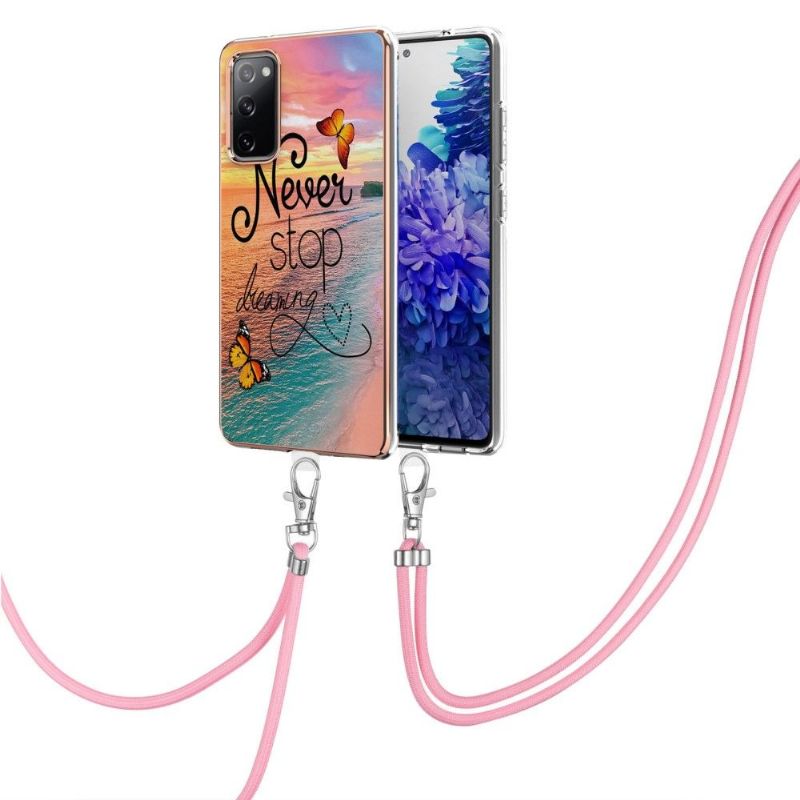 Kryty Na Mobil Na Samsung Galaxy S20 FE Na Lana Nikdy Nepřestávejte Snít