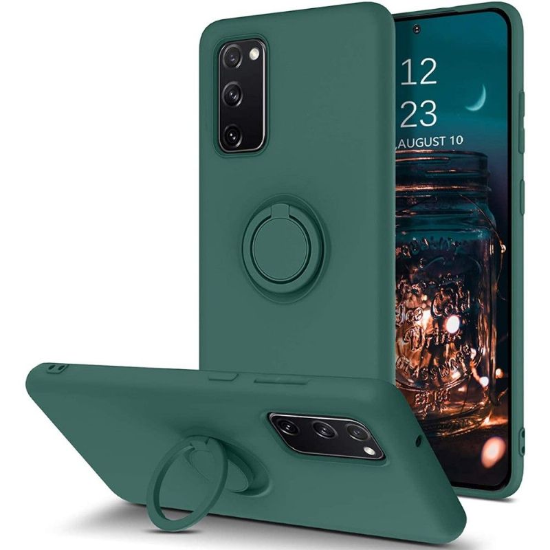 Kryty Na Mobil Na Samsung Galaxy S20 FE Tekutý Silikonový Kroužek