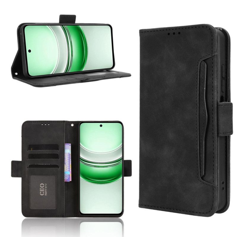 Kožený Kryt Realme C71 Vícenásobná Karta