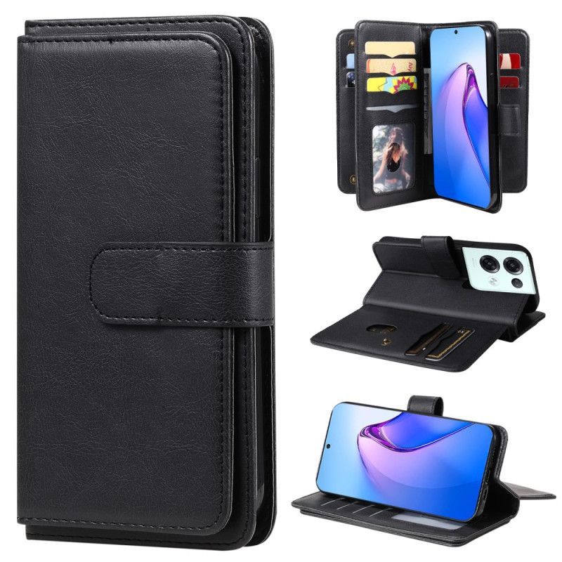 Flipové Pouzdro Na Oppo Reno 8 Pro Držák Karty