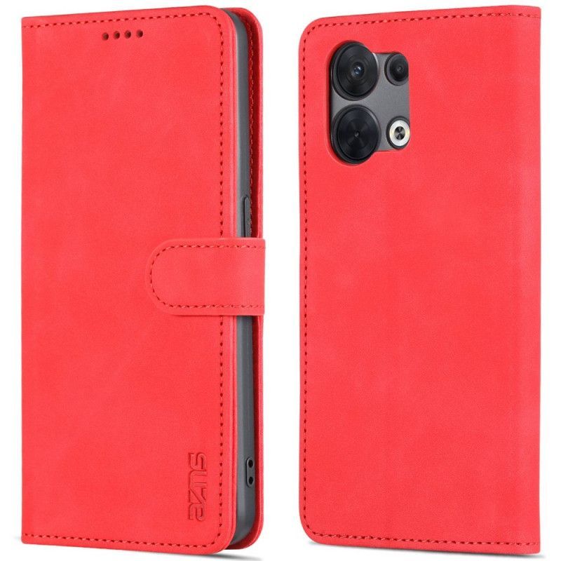 Flipové Pouzdro Na Oppo Reno 8 Pro Kožený Styling Azns