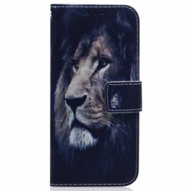 Flipové Pouzdro Na Oppo Reno 8 Pro Na Lana Lanyard Lion