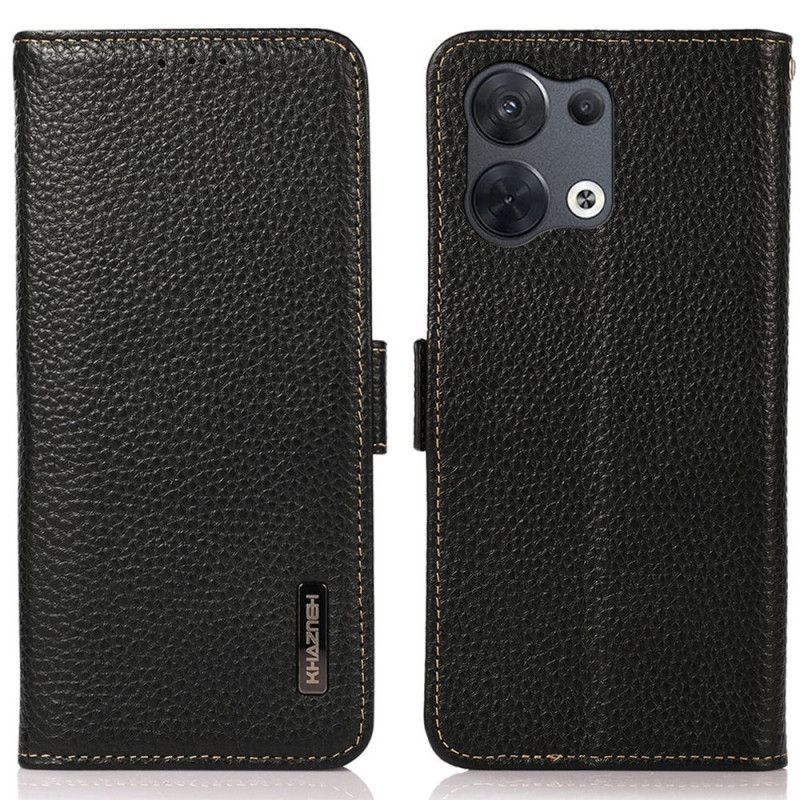 Flipové Pouzdro Na Oppo Reno 8 Pro Liči Kůže Khazneh Rfid