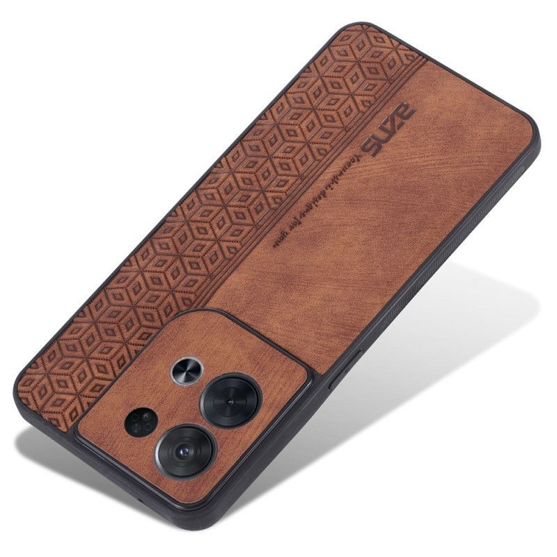 Kryt Na Oppo Reno 8 Pro Kožený Efekt Azns