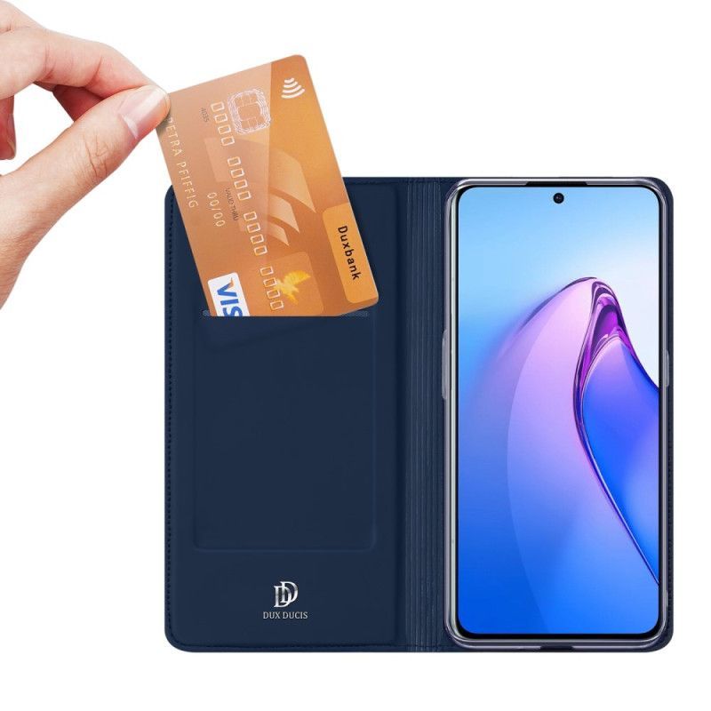 Kryty Na Mobil Na Oppo Reno 8 Pro Flipové Pouzdro Skin Pro Dux Ducis