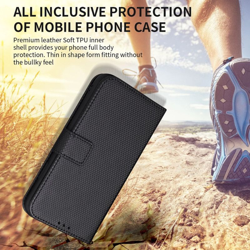 Kožený Kryt Oppo A98 5g Popruhové Body