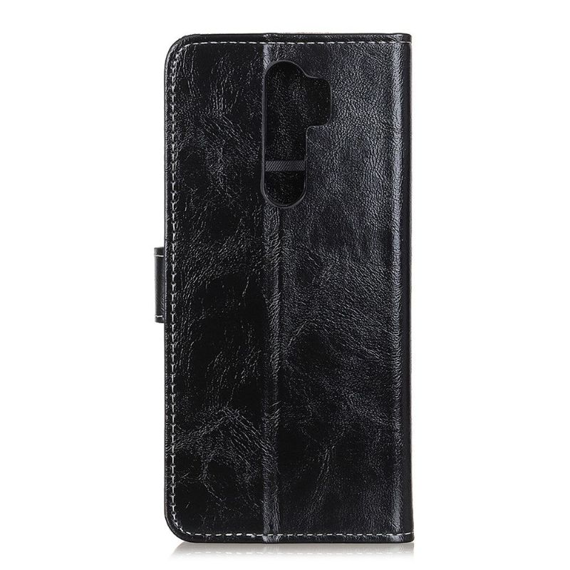 Flipové Pouzdro Na Oppo A9 2020 Prošívání S Luxusním Koženým Efektem