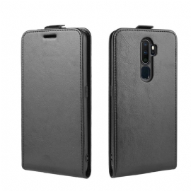 Kožené Pouzdro Na Oppo A9 2020 Flipové Pouzdro Vertikální Umělá Kůže