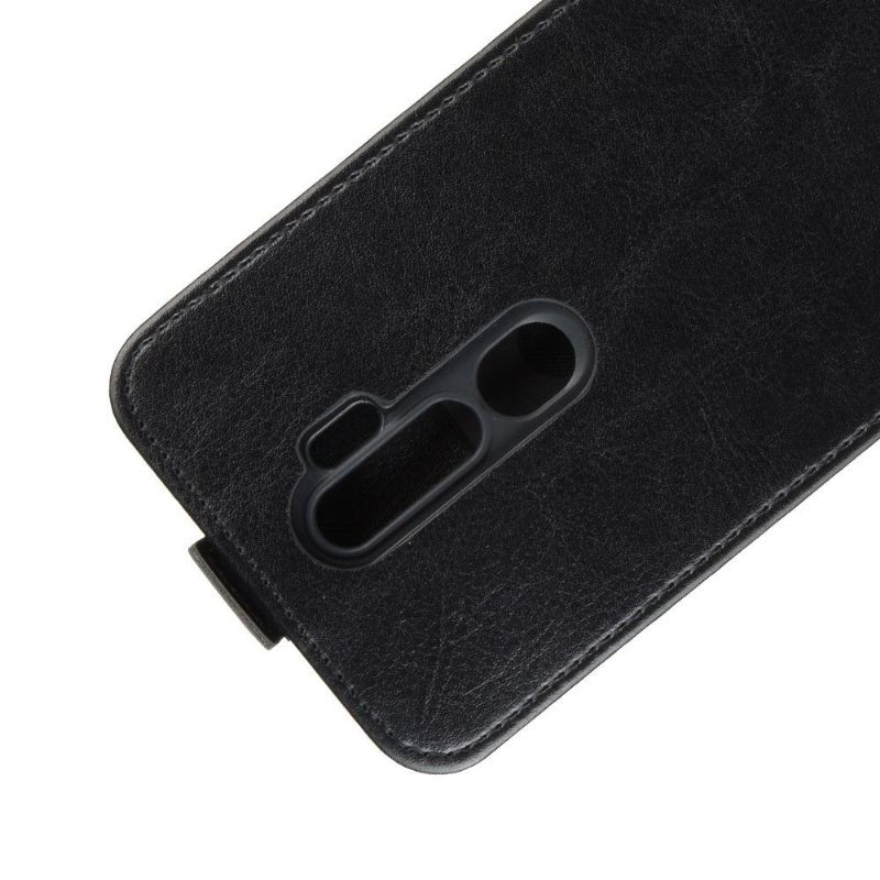 Kožené Pouzdro Na Oppo A9 2020 Flipové Pouzdro Vertikální Umělá Kůže