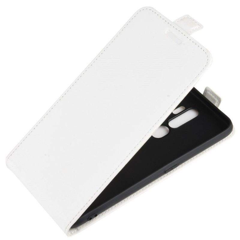 Kožené Pouzdro Na Oppo A9 2020 Flipové Pouzdro Vertikální Umělá Kůže