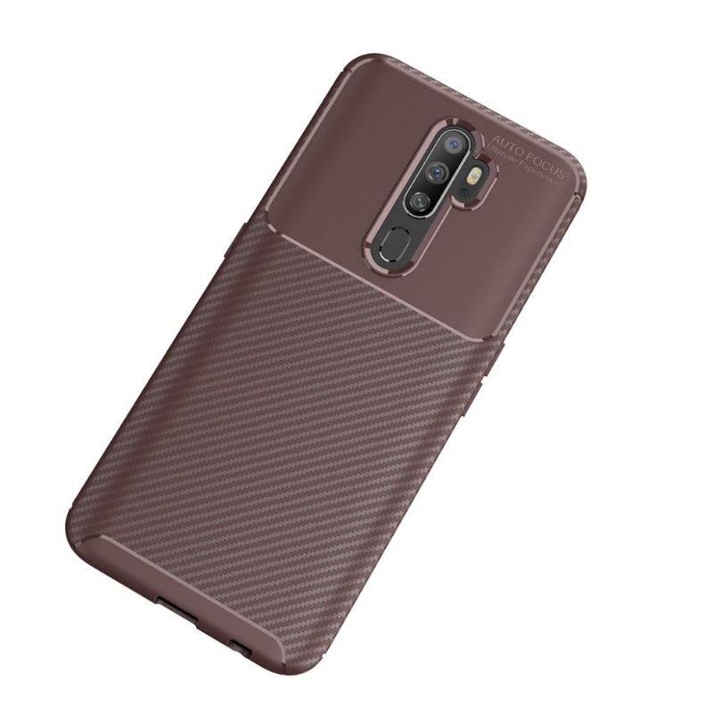 Kryt Na Oppo A9 2020 Gel Ve Stylu Uhlíkových Vláken