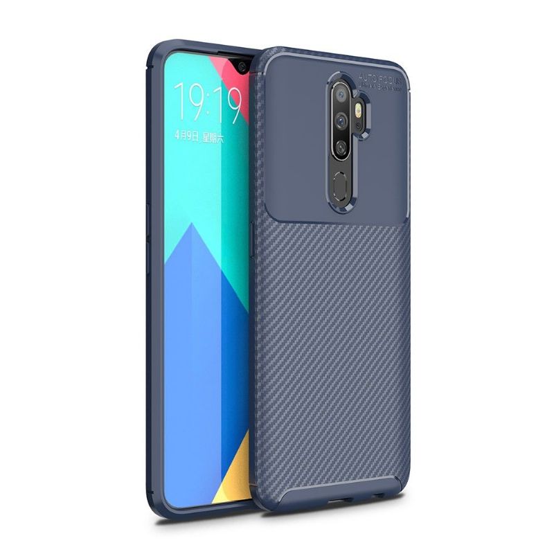 Kryt Na Oppo A9 2020 Gel Ve Stylu Uhlíkových Vláken