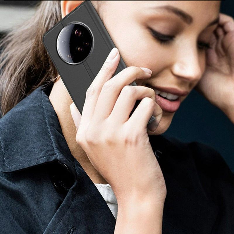 Kožené Pouzdro Folio Xiaomi 15 Ultra Pouzdro Na Karty A Stojánek