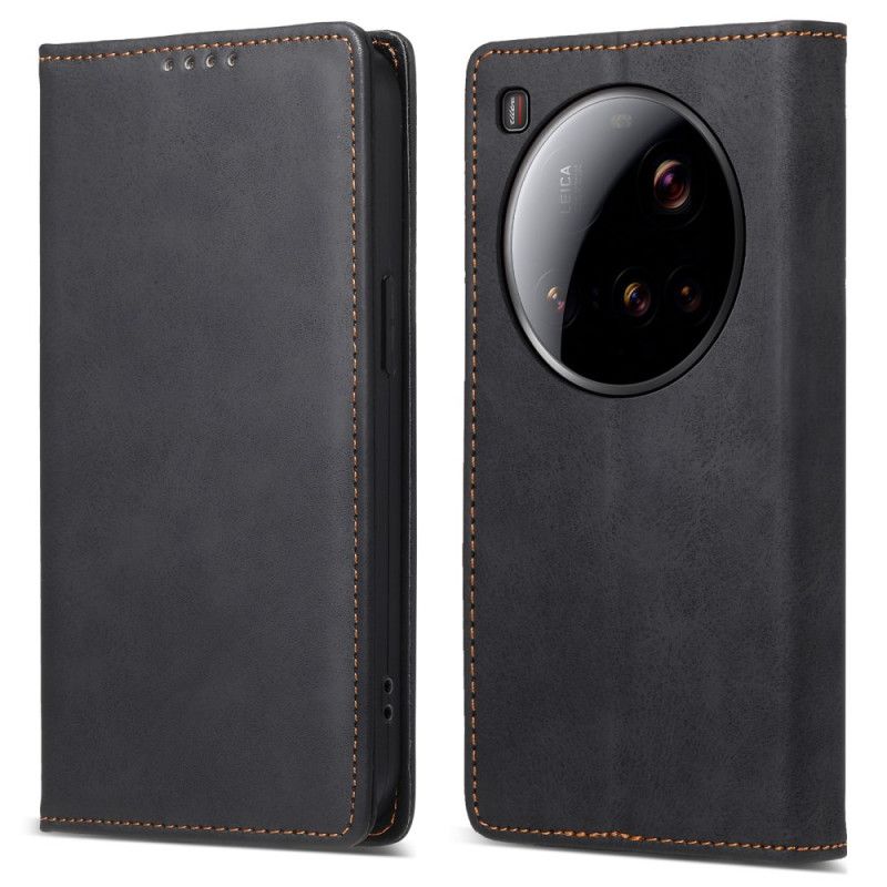 Kožené Pouzdro Folio Xiaomi 15 Ultra Rfid Blokování