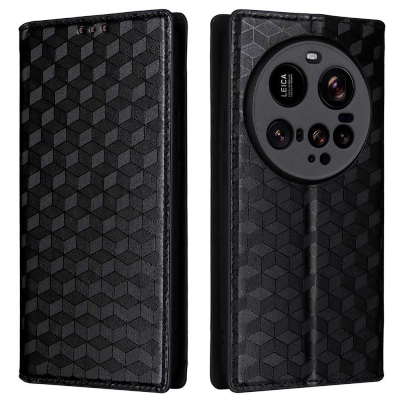 Kožené Pouzdro Xiaomi 15 Ultra 3d Diamanty