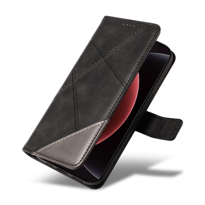 Kožený Kryt Na Xiaomi 15 Ultra Geometrický Design