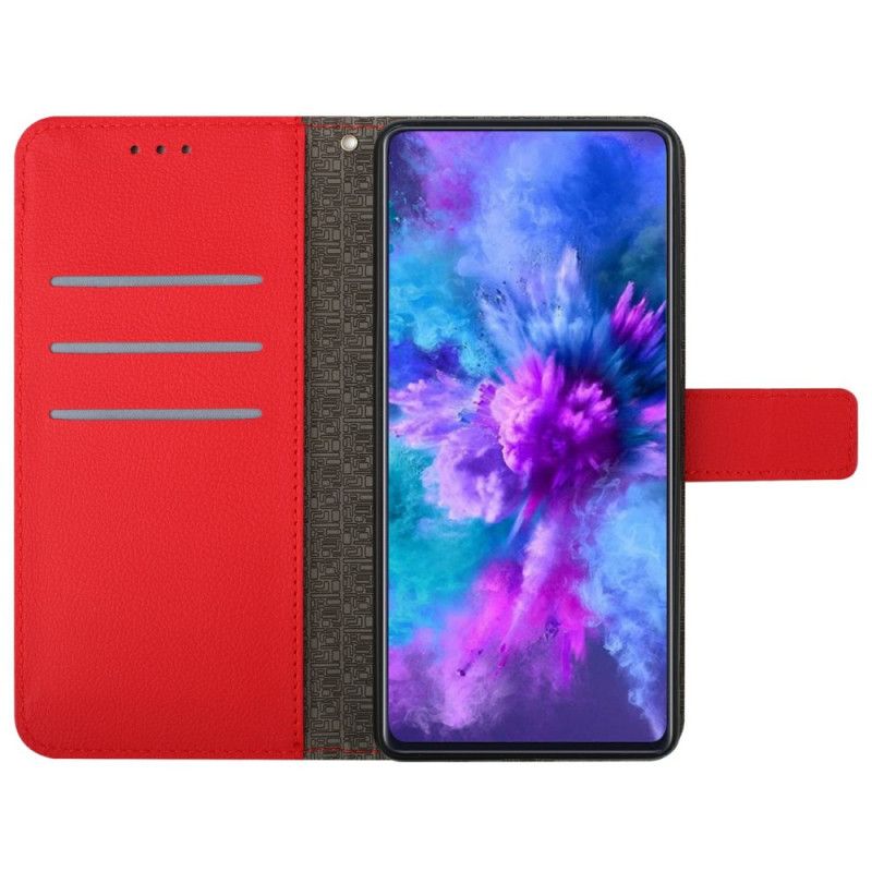 Kožený Kryt Na Xiaomi 15 Ultra Kosočtvercový Vzor