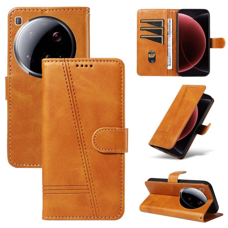 Kožený Kryt Na Xiaomi 15 Ultra Linie