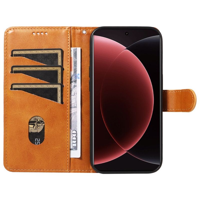 Kožený Kryt Na Xiaomi 15 Ultra Linie