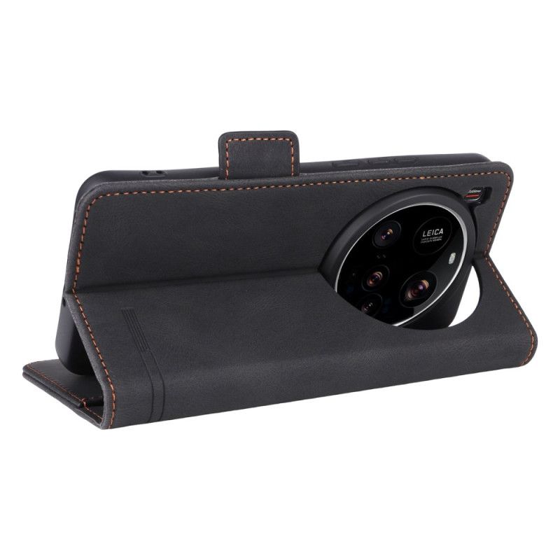 Kožený Kryt Na Xiaomi 15 Ultra Retro Design