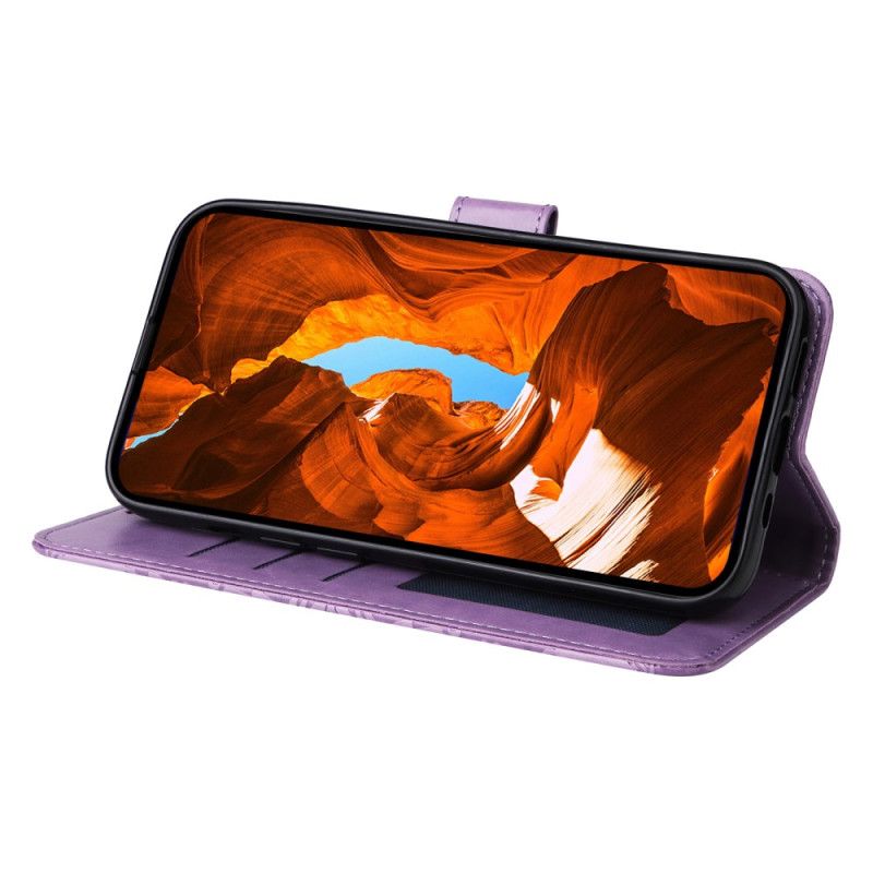 Kožený Kryt Na Xiaomi 15 Ultra Slunečnicový Vzor