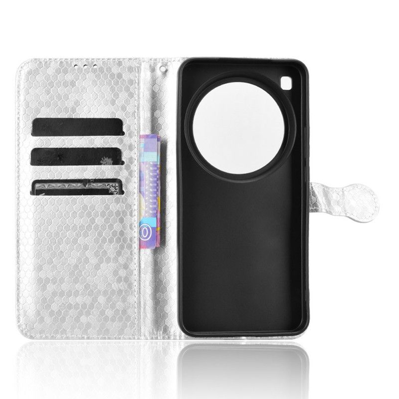 Kožený Kryt Na Xiaomi 15 Ultra Třpytivé Tečky