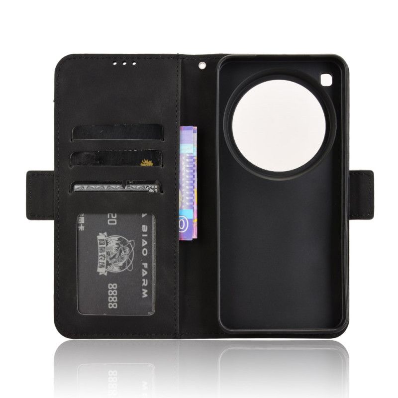 Kožený Kryt Na Xiaomi 15 Ultra Vícenásobná Peněženka