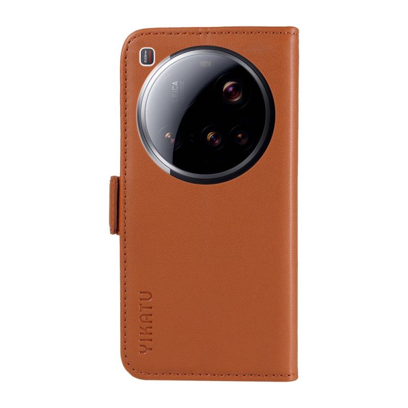 Kožený Kryt Na Xiaomi 15 Ultra Yikatu