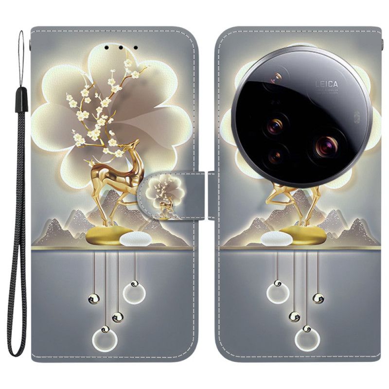 Kožený Kryt Xiaomi 15 Ultra Jelen Sika