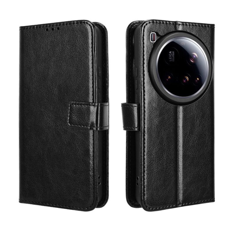 Kožený Kryt Xiaomi 15 Ultra Okázalá Umělá Kůže