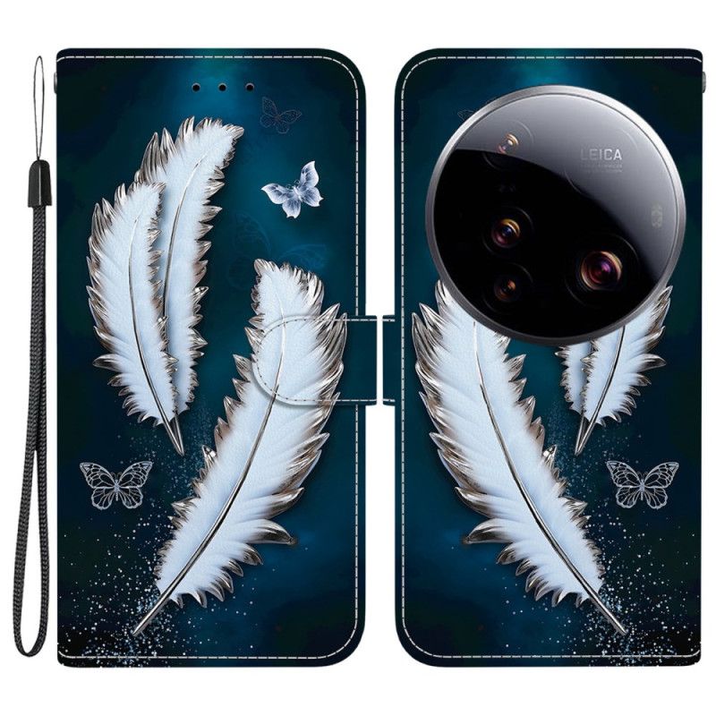 Kožený Kryt Xiaomi 15 Ultra Peříčko